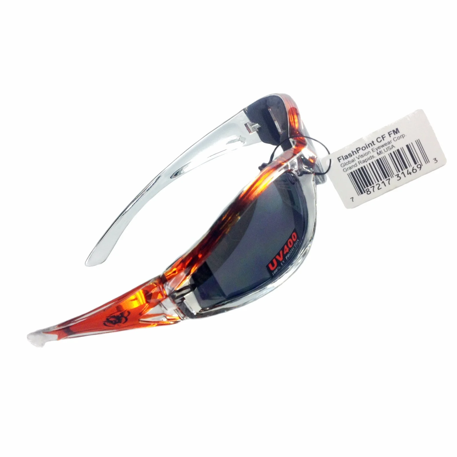 Flashpoint CF FM, Assorted Frame/ Smoke Lenses, Global Vision Eyewear, Sun Glass 3