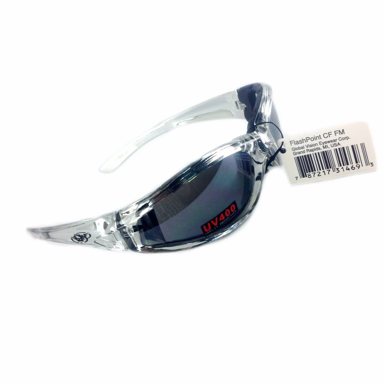 Flashpoint CF FM, Assorted Frame/ Smoke Lenses, Global Vision Eyewear, Sun Glass 4