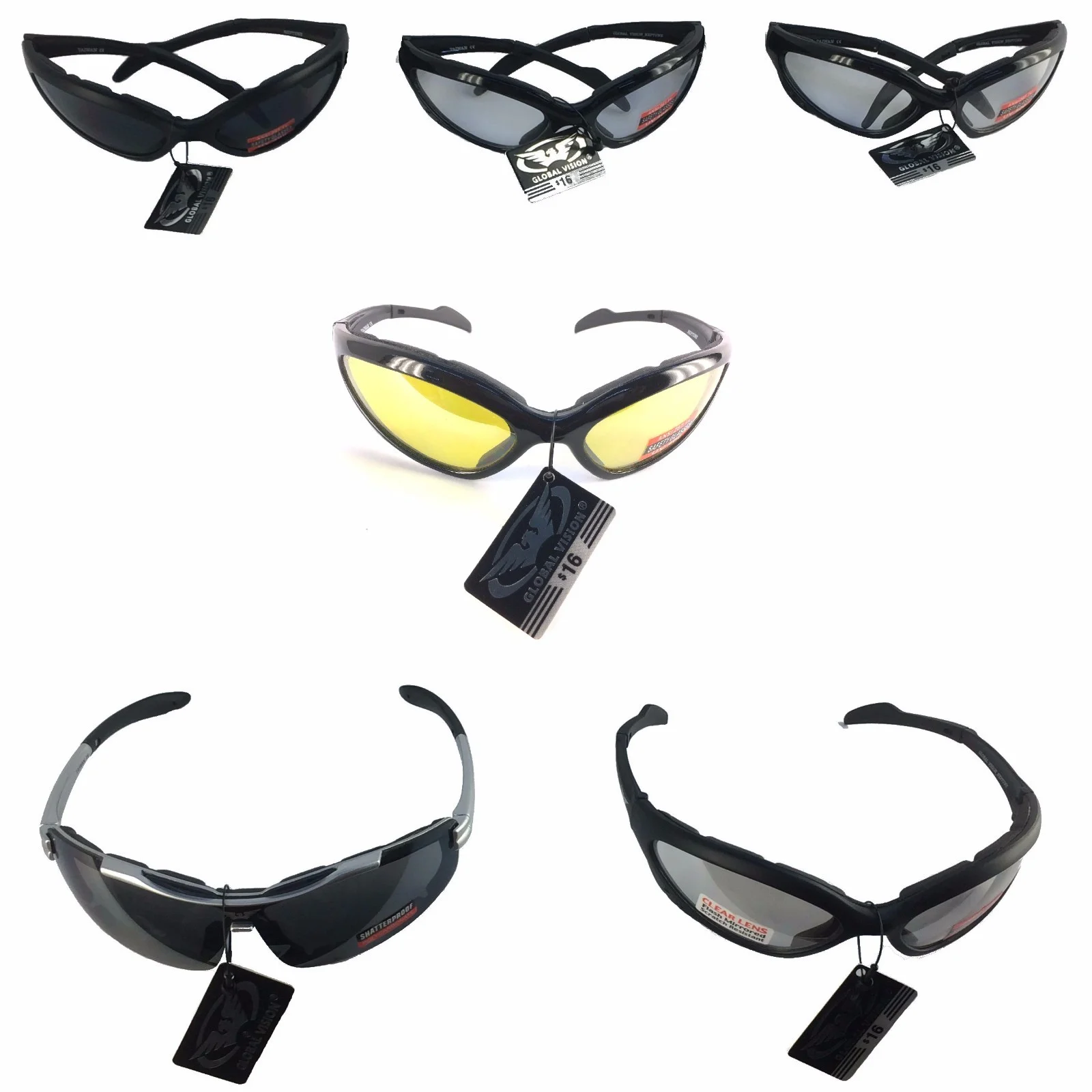 Global Vision Eyewear Crop. Sun Glasses/ Goggle